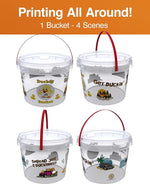 Rubber Ducks Jeep Ducking - 76 Piece kit Including Ducker Bucket