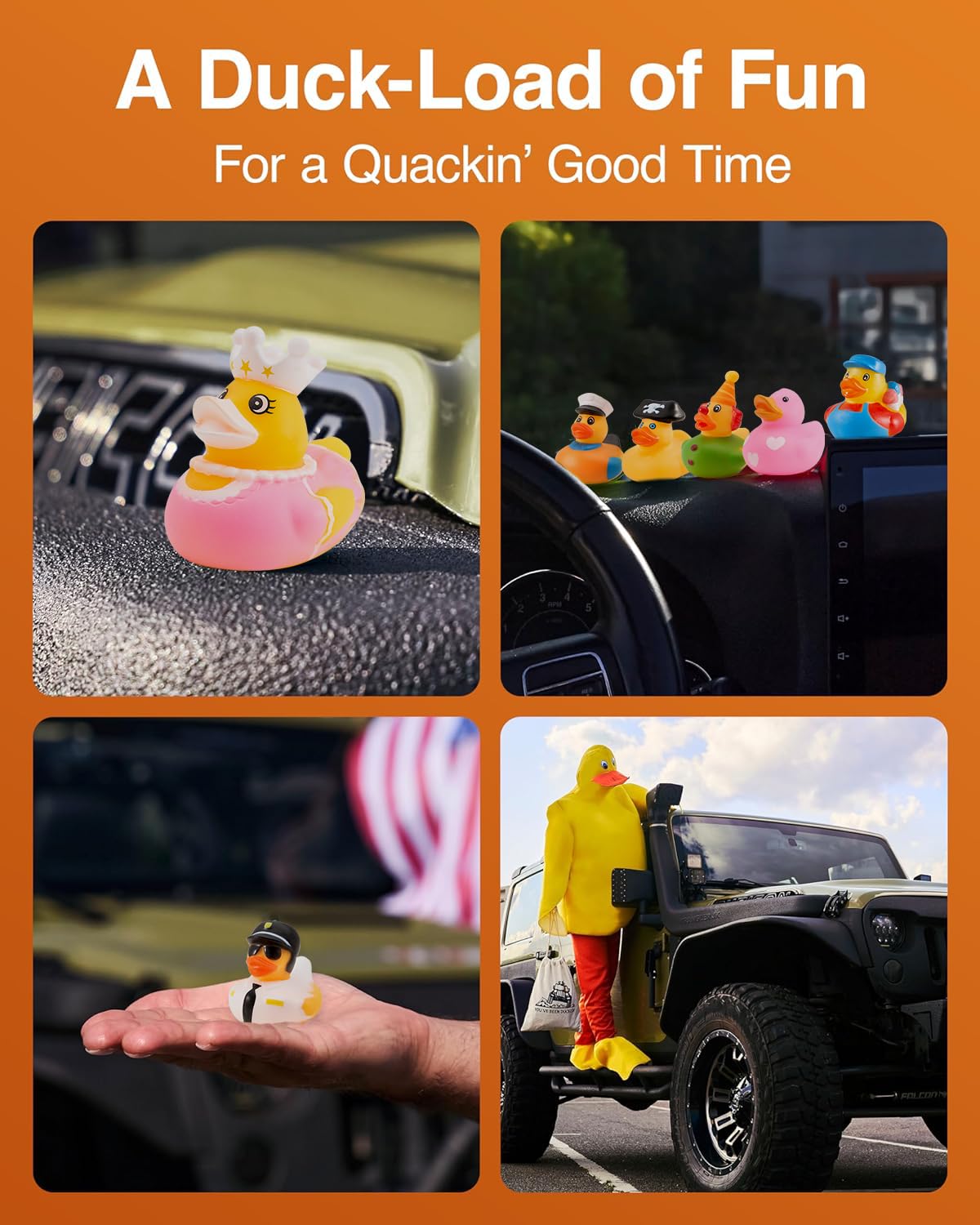 Jeep Ducks for Ducking Refill Kit- 75 Piece kit