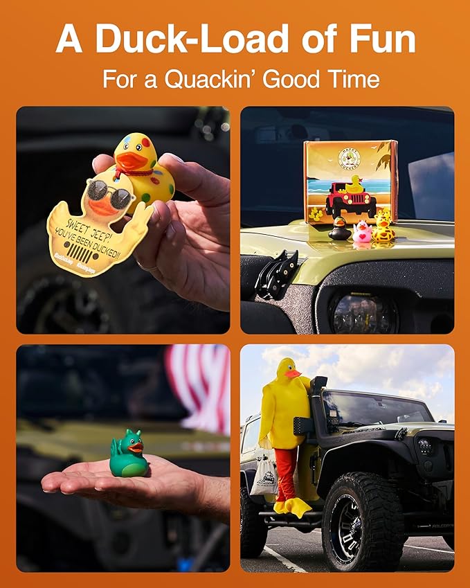 Jeep Ducks - 24pcs Easter Ducks for Jeeps