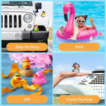 Rubber Ducks - 20 Piece Bulk Pack for Bath, Pool, Party, Cruise, Jeep Ducking, Decoration & More - Small Assorted Funny Toy Duckies
