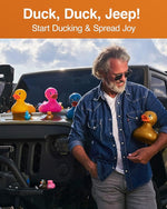 Giant Gold Rubber Duck - 10.5" Inches