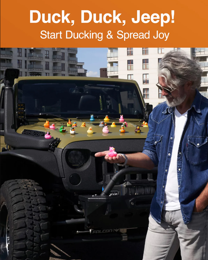 Jeep Ducks- 25 Assorted Rubber Ducks