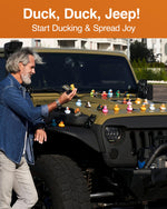 Rubber Ducks Jeep Ducking - 76 piece kit including Bag