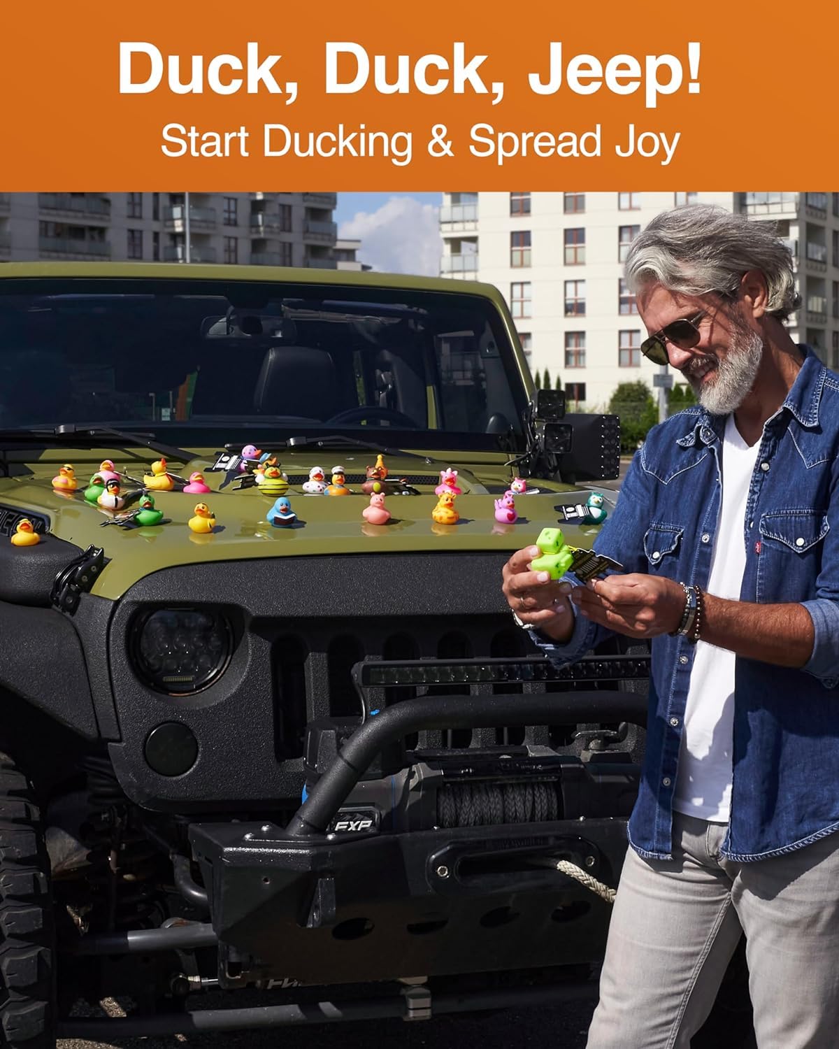 Jeep Ducks for Ducking Refill Kit- 75 Piece kit